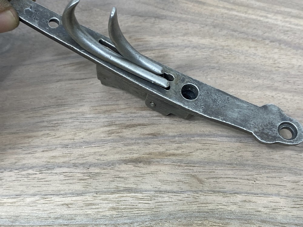 Old Muzzleloader Rifle Double Set Trigger Black Powder Rifle