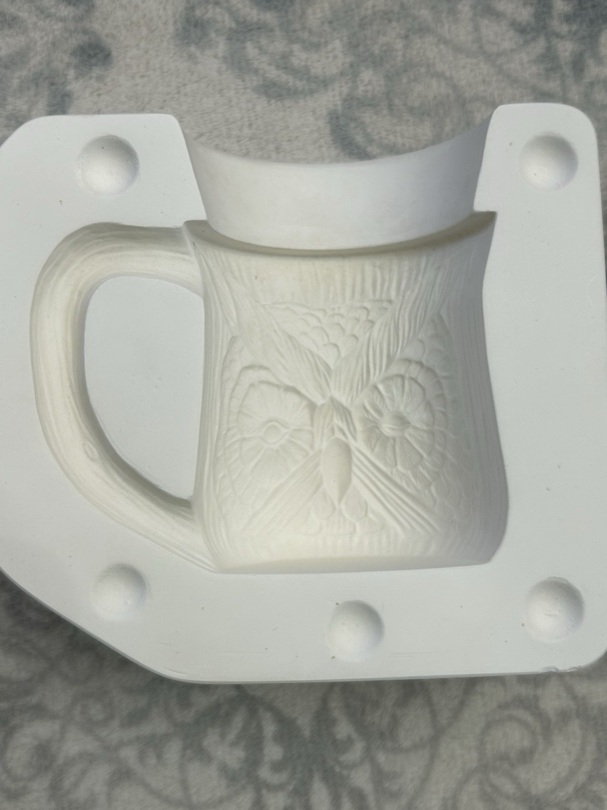 VTG Cramer HC272 Winking Owl Mug Have A Nice Day Ceramic Slip Casting Mold