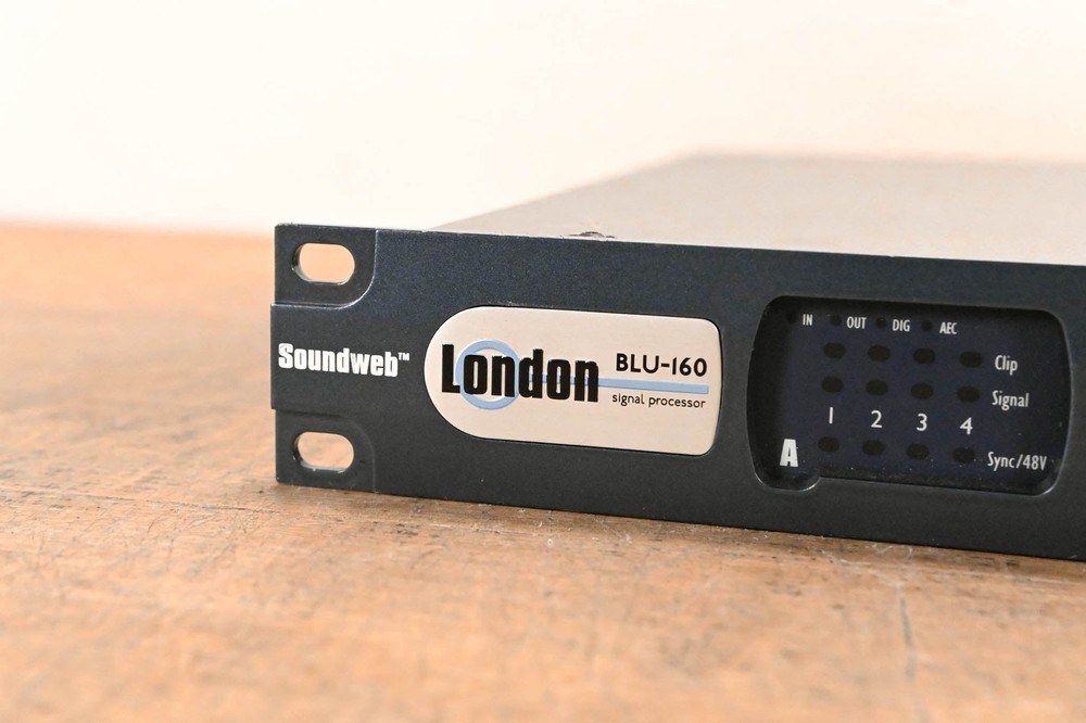 BSS London BLU-160 Networked Signal Processor CG01S8E