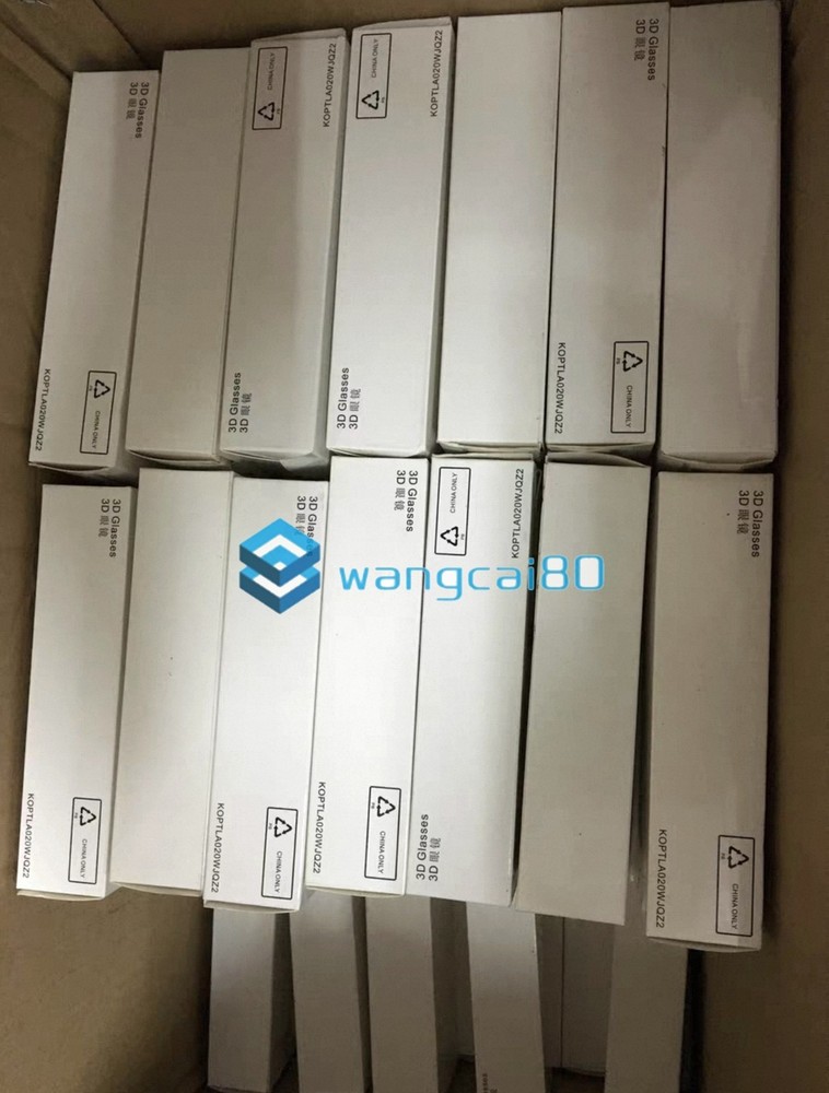 2PCS New For Sharp Active Shutter 3D TV Glasses AN-3DG50