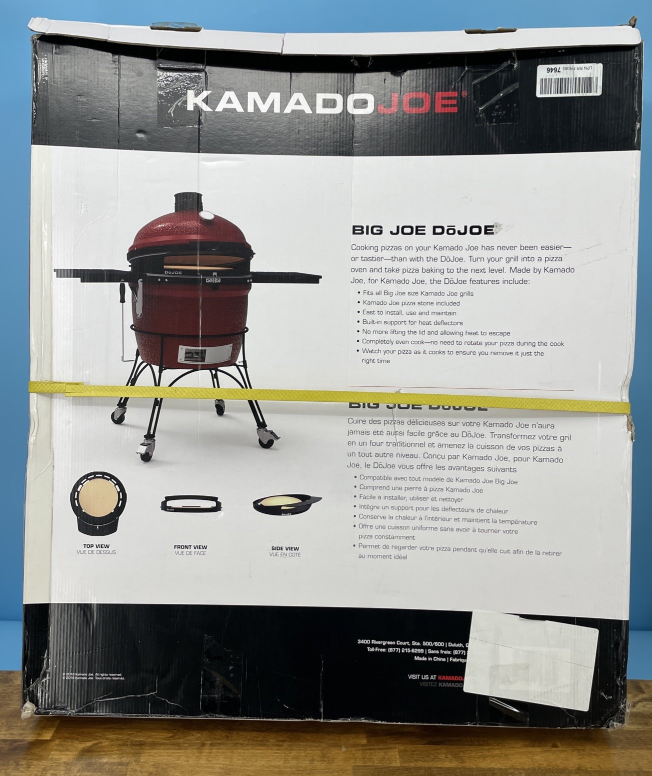Kamado Joe Big Joe DoJoe Pizza Oven Kamado Joe Accessory For Big Joe