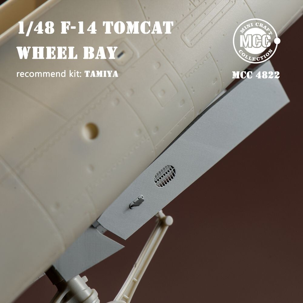 MCC 4822 1/48 F-14Tomcat Wheel Bay for TAMIYA