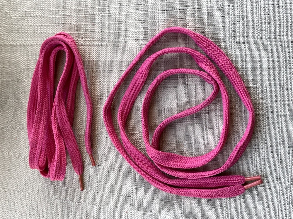 Pink Laces Thick Long Shoe Laces Replacement Laces New