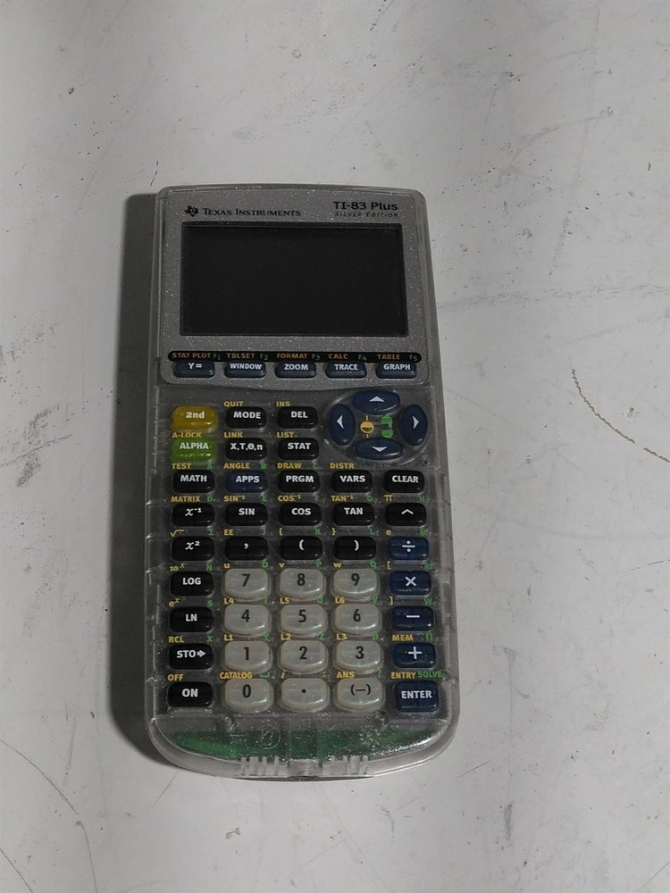 Texas Instruments TI-83 Plus Silver Edition Without Cover