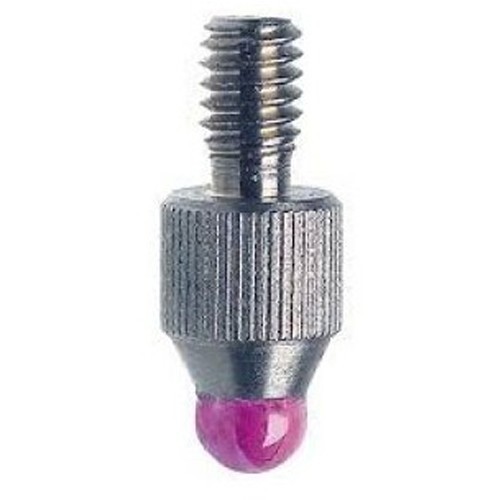 Mitutoyo 120051 Ball Point Extension Rod Ungrooved Ruby 15mm