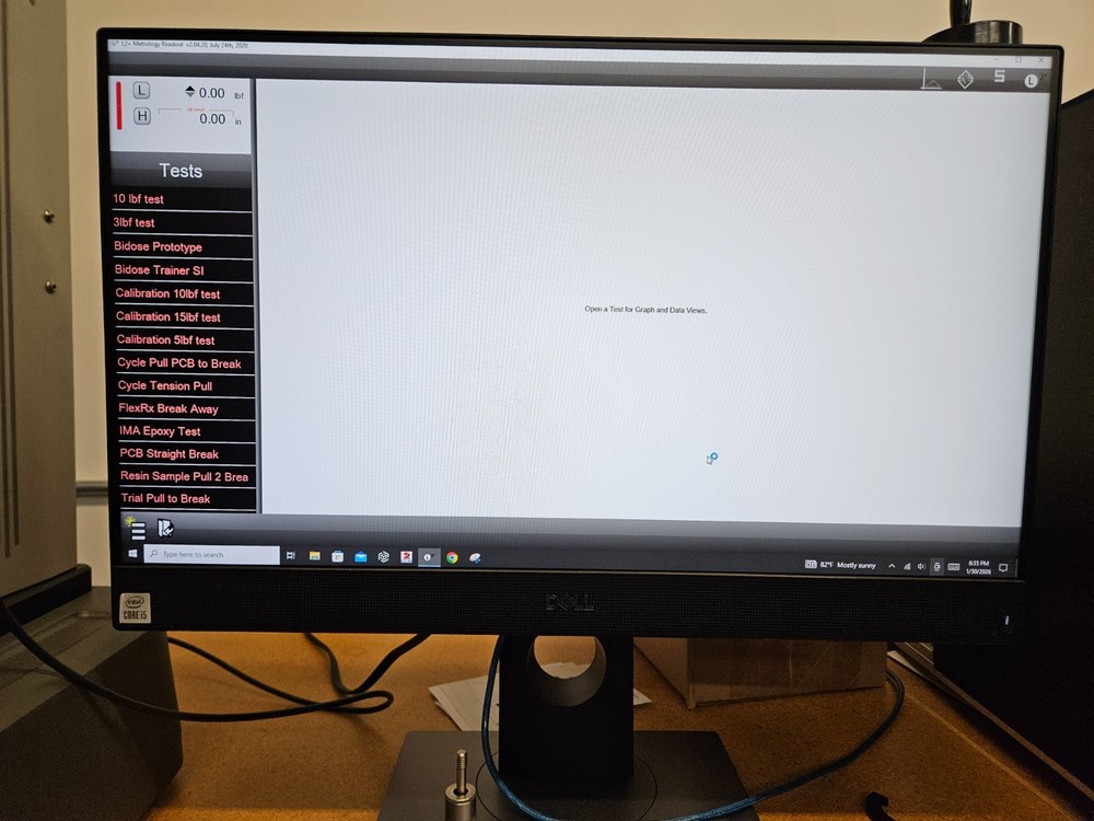 Starrett FMM 330X-L2P Force Measurement System L2Plus Controller and Software
