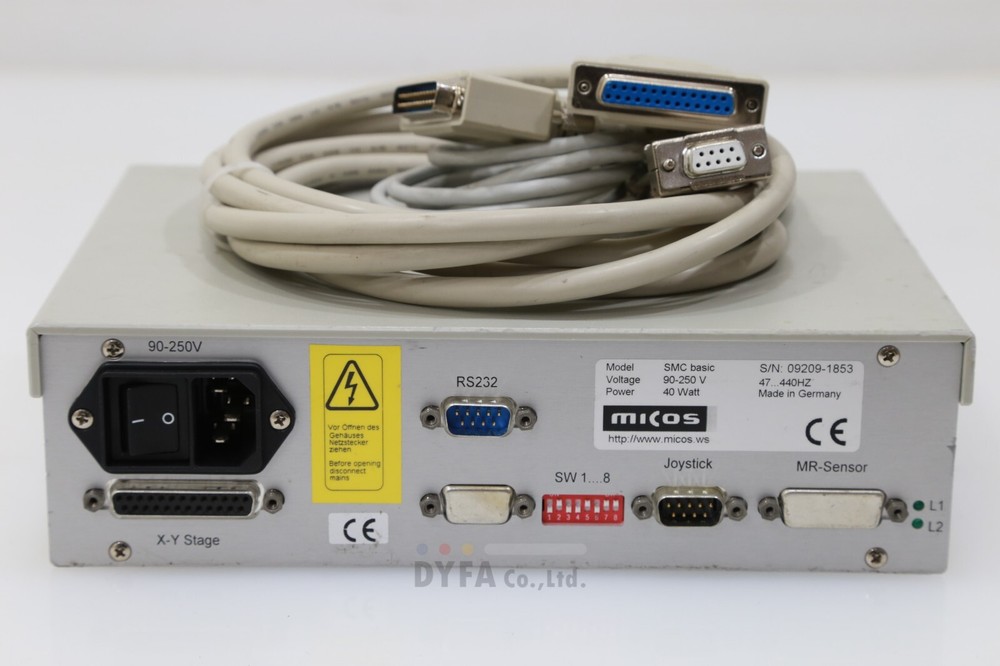 MICOS used SMC BASIC with Cable SEM-I-1339=9O43