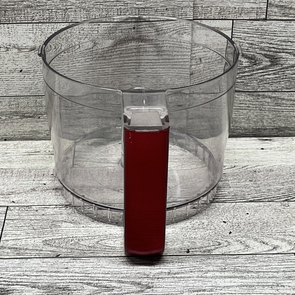 Cuisinart Mini-Prep Plus Replacement Part Metallic Red Work Bowl