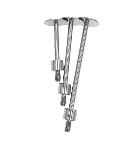 Flat Contact Points for Dial Indicator Depth Gauge 0.4mm Thickness 10mm A SET