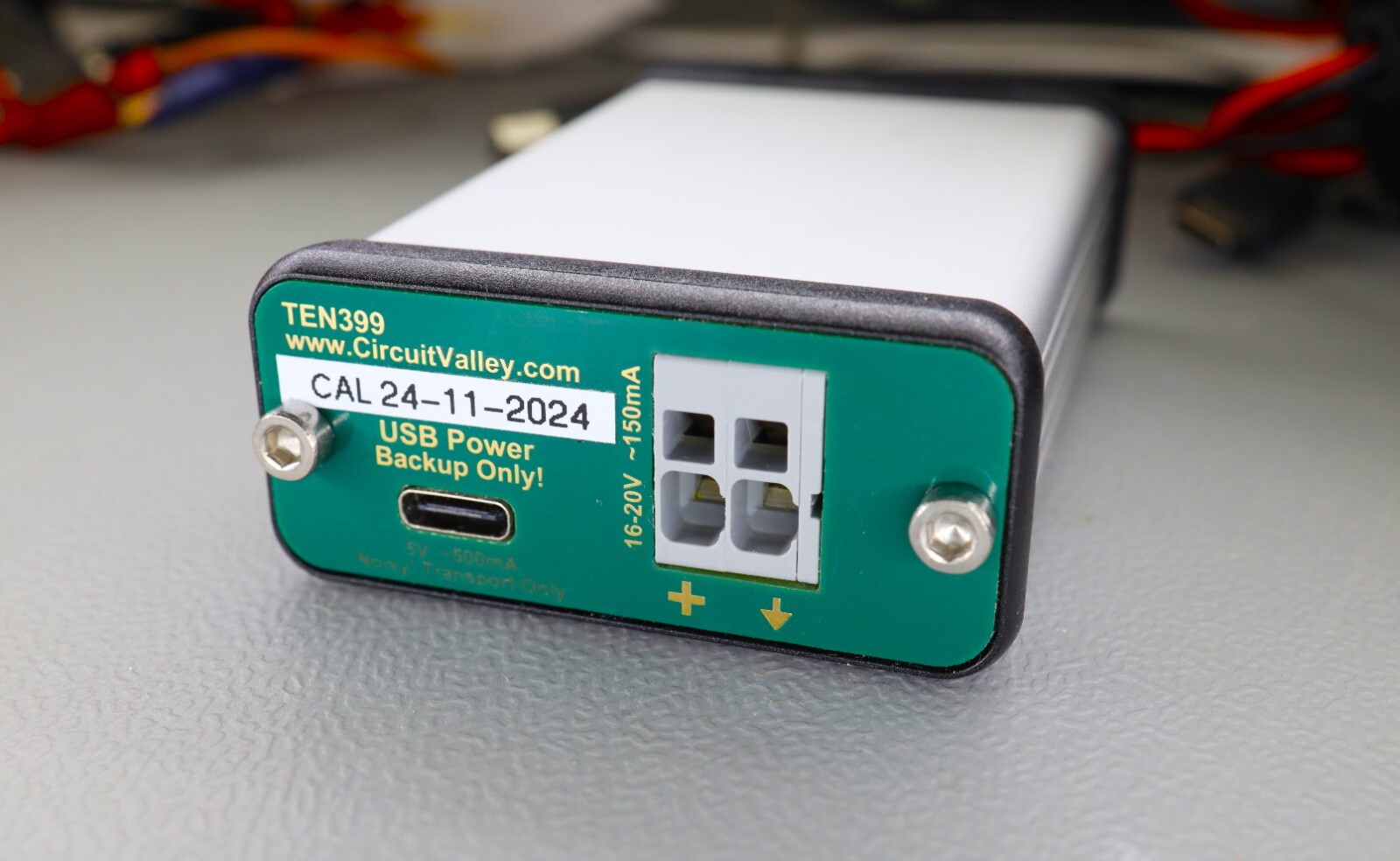 ADR1399 10V Precision voltage Reference Calibrated DMM7510 PCB with Enclosure