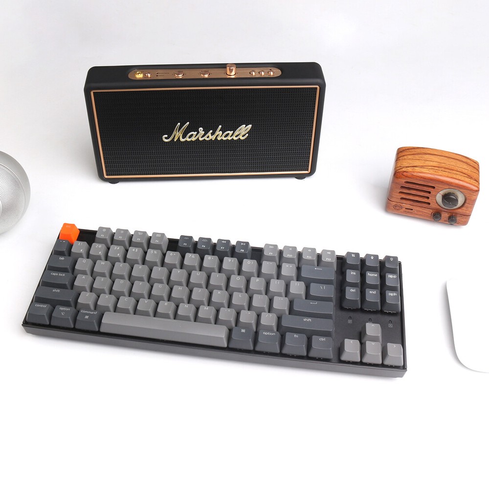 Keychron K8 Wireless Bluetooth Mechanical Keyboard White Backlight 87 Keys