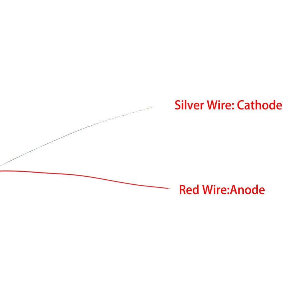 20X Model Train Bright Warm white 1:87 Lamp 7cm Street Lights HO Scale LEDs USA