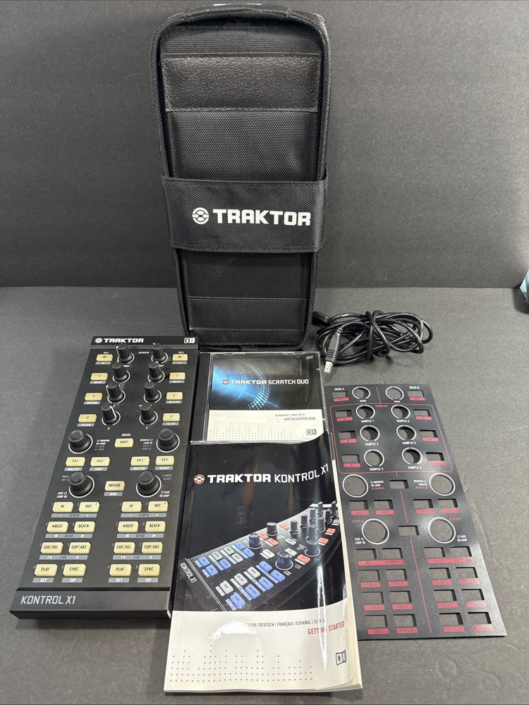 Native Instruments TRAKTOR KONTROL X1 MK1 DJ Controller Mixer Effector Looper