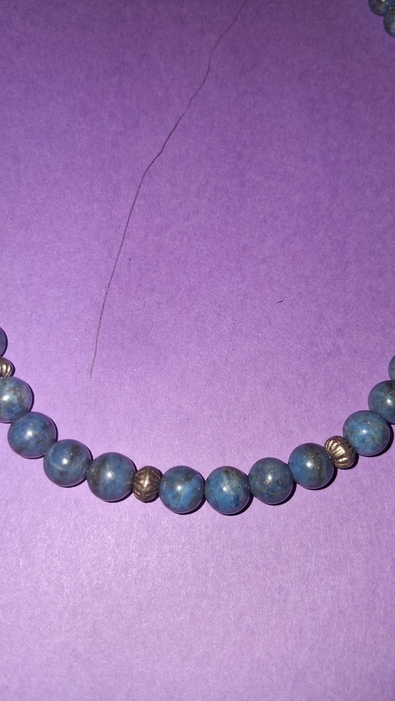 Lapis Lazuli Bead Necklace