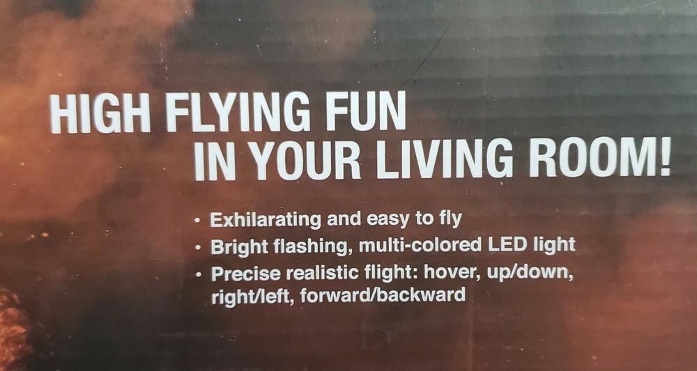 Protocol Turbohawk Lava 3 Ch Remote Control Helicopter Easy LED Realistic Flight