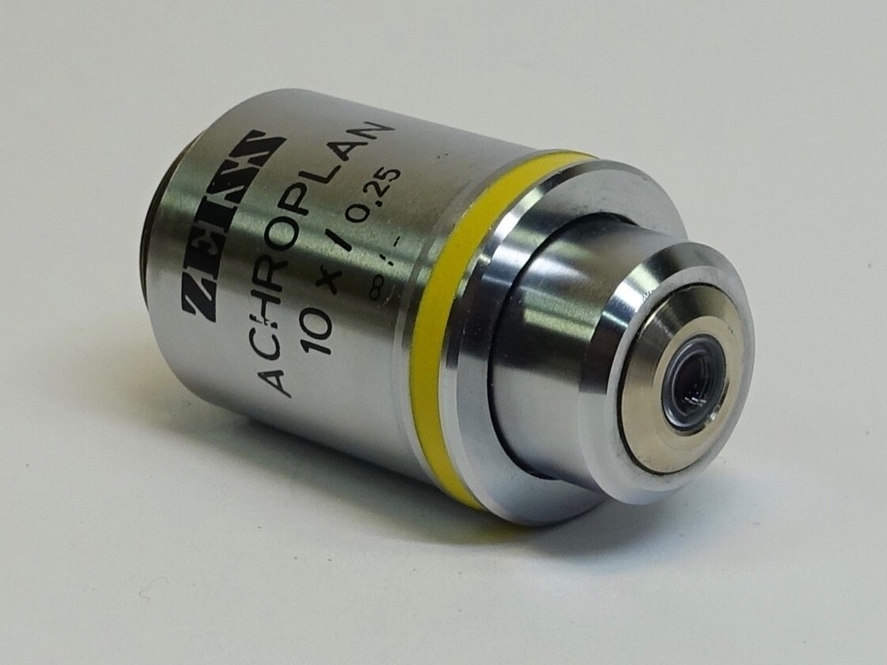 Zeiss Achroplan 10X/0.25 ∞/- Microscope Objective, P.N. 440030