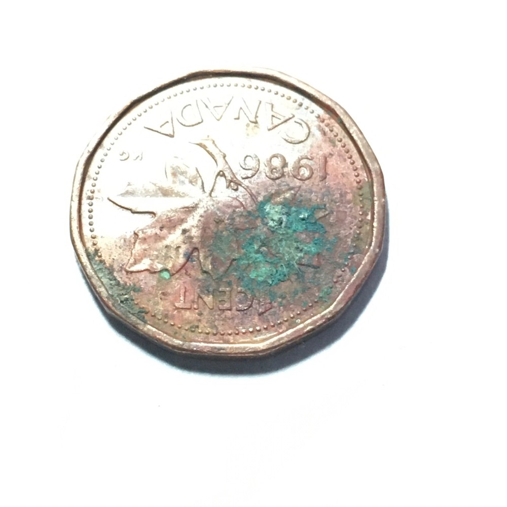 1986 Canada One Cent Coin