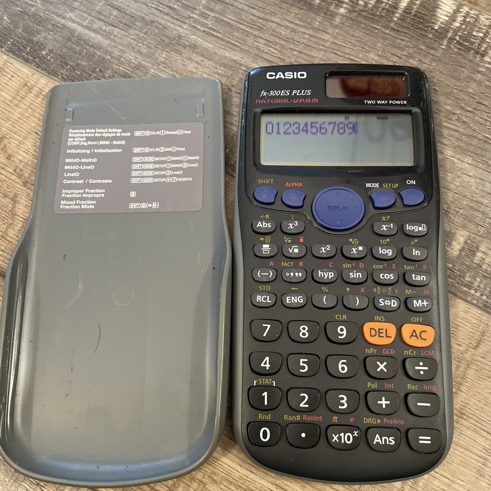 Casio FX-300ES Scientific Calculator School Math