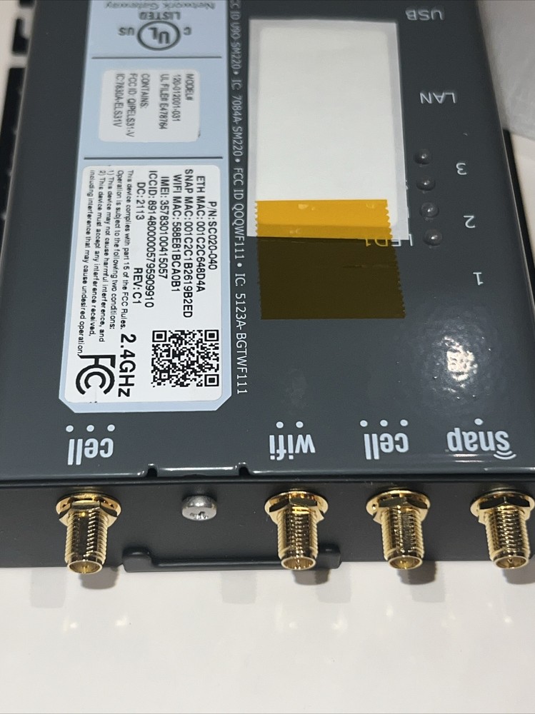 Synapse Wireless Inc SC020-040 Network Gateways