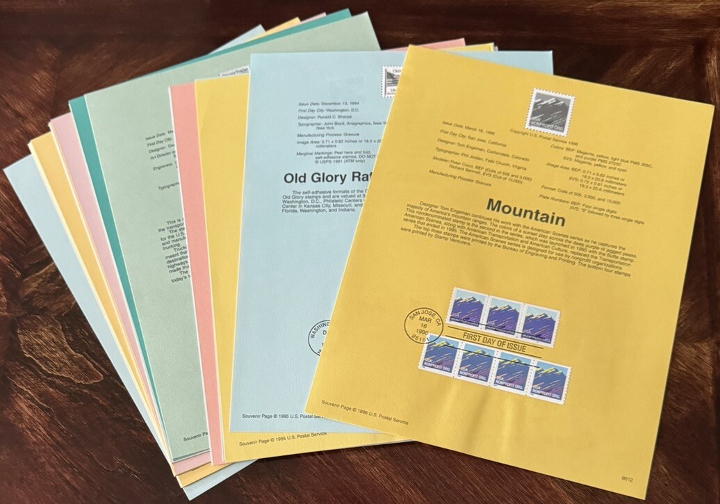 US Stamps First Day Of Issue 31 Sheets In Mint Condition