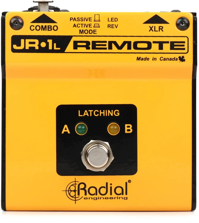 Radial JR1-L Latching AB Footswitch