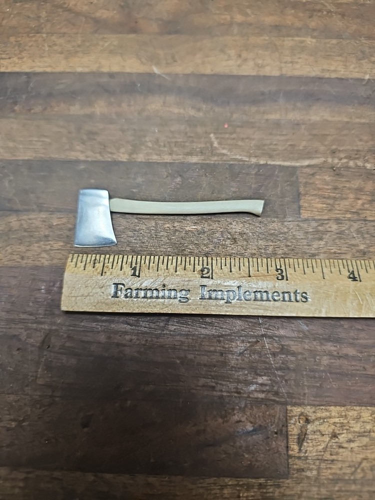 #3 - Vintage Miniature Axe w/ bone handle