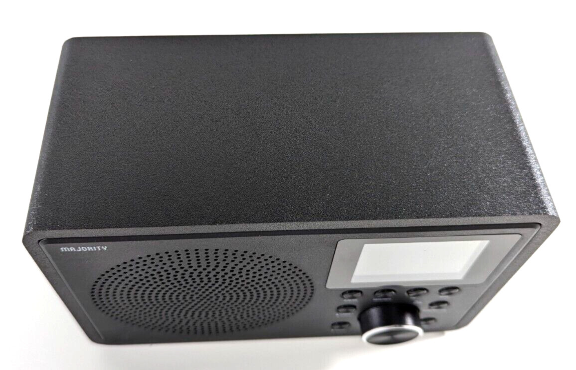 Majority Touro Internet Radio with WiFi and FM DSP Speaker Black