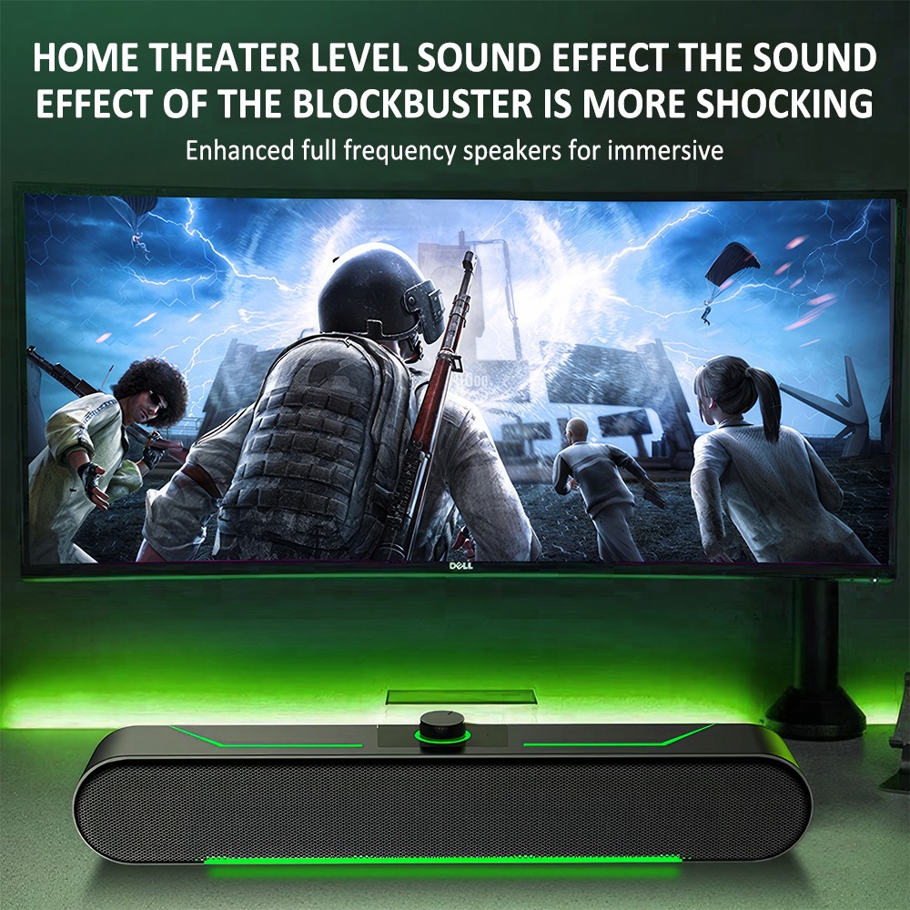 Bluetooth &Wired USB Powered Computer Speakers PC Speakers Wired Desktop Speaker