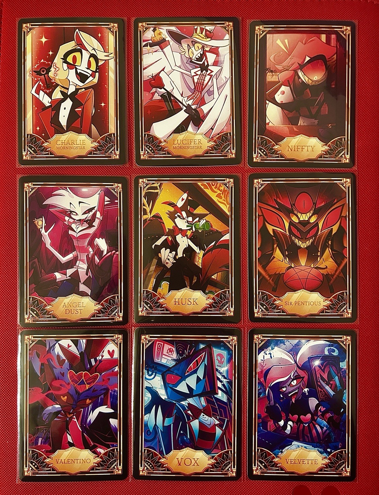 Choose Your Hazbin Hotel Season 1 Trading Cards 2nd Edition Nonfoil/Foil