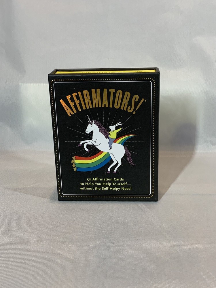 Affirmators: Affirmation Cards to Help You Help Yourself - Open Box