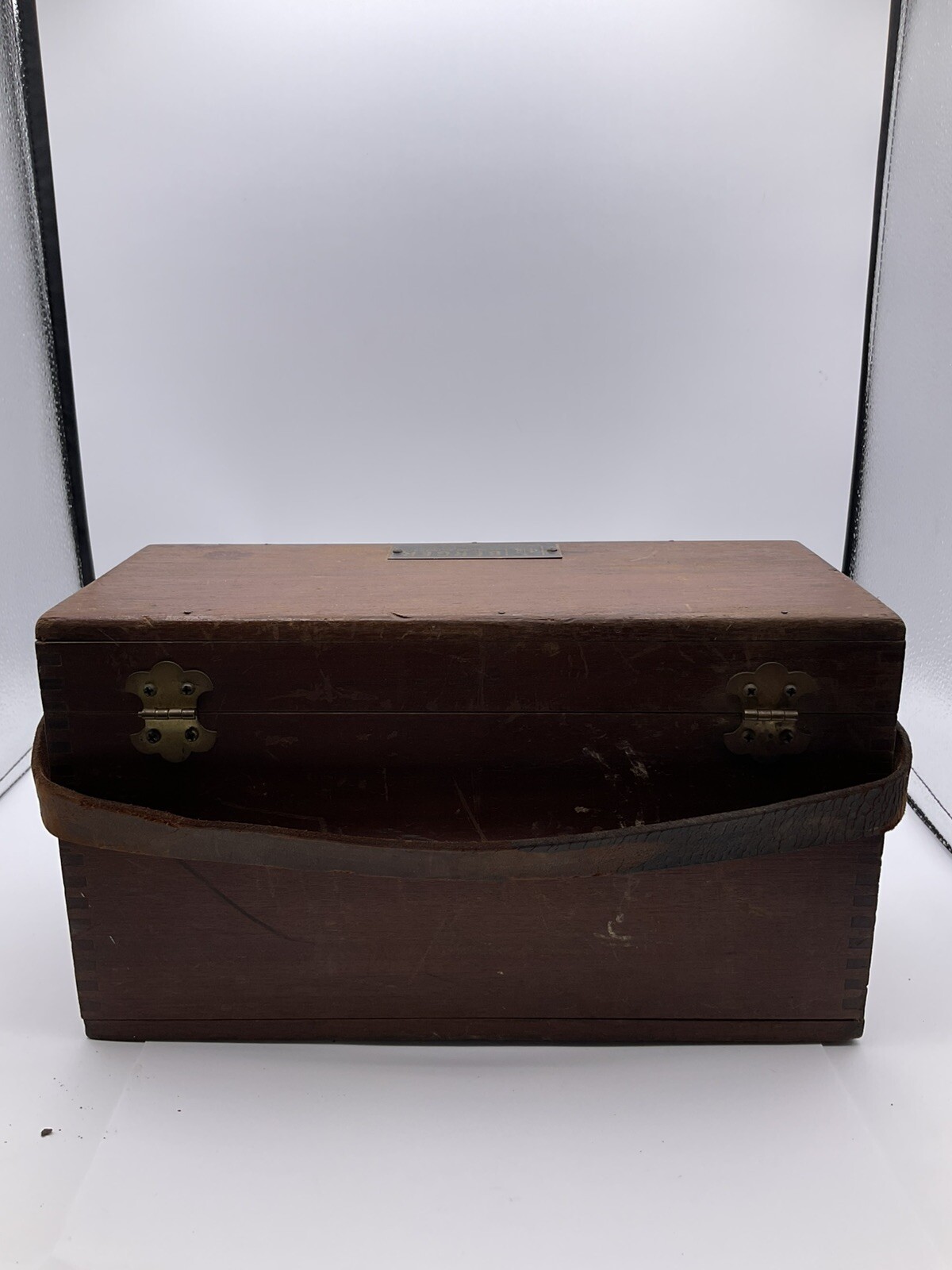 Vintage Berger Engineering Instruments Surveying Transit & Wood Box