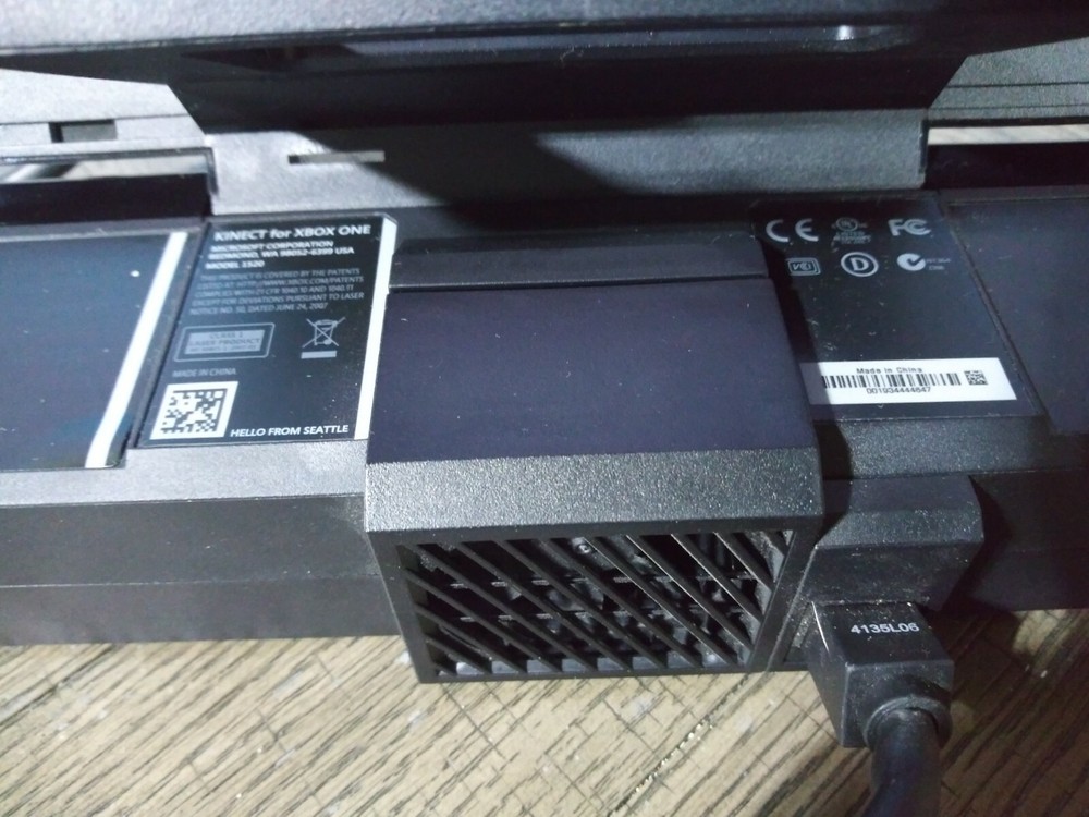 Black Microsoft Xbox One Kinect Camera Motion Sensor Bar Model 1520