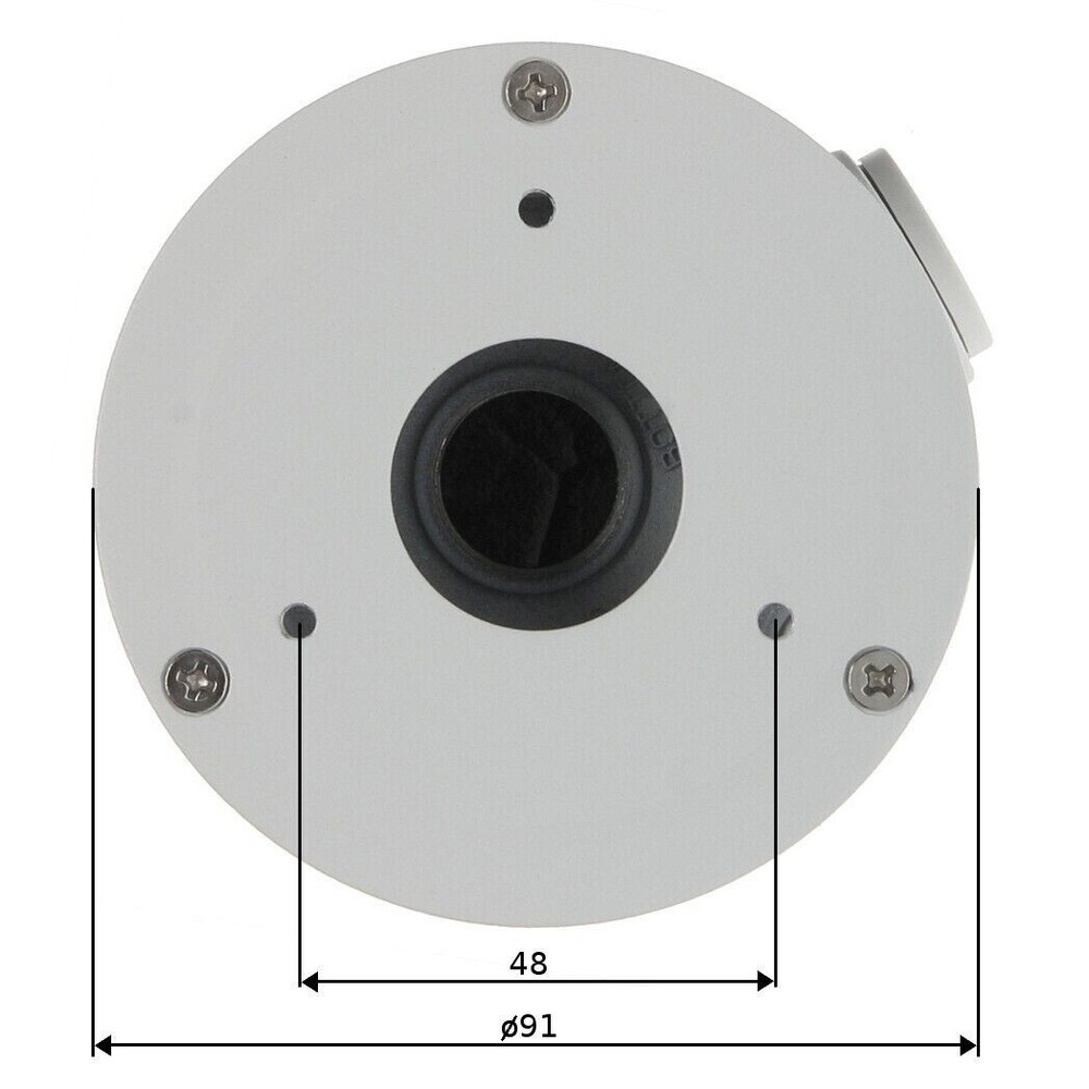 Dahua PFA134 Wall Mounting Junction Box for Select CCTV Security Cameras