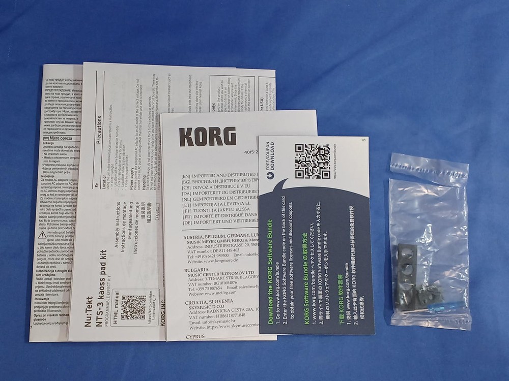 KORG NTS-3 Kaoss Pad Kit Digital Effect Processor Controller