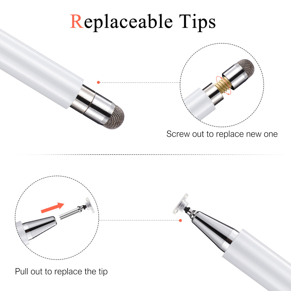 2 Pcs Boligrafo Para Celular Graphic Tablet Sensitive Stylus Lightweight