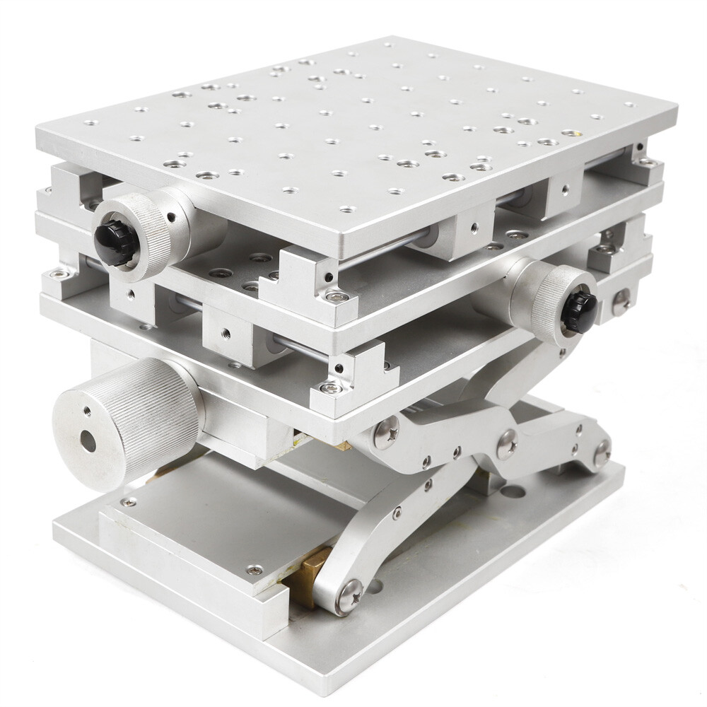 XYZ Axis Laser Marking Machine Workbench - Adjustable 3D Fine-Tuning Platform