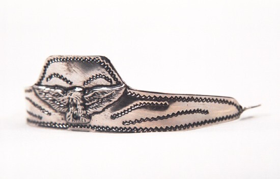New Silver Tone Eagle Cowboy Biker Boot Tips Toe Plates Guards Square Toed Boots