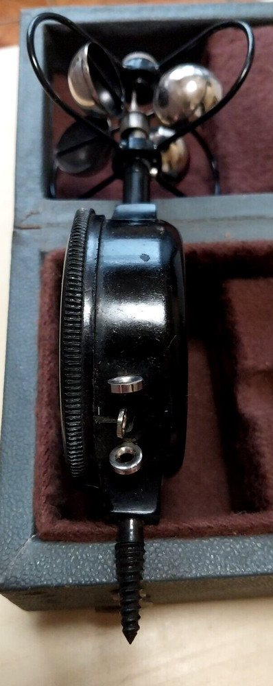 Device Anemometer manual mechanical Vintage USSR