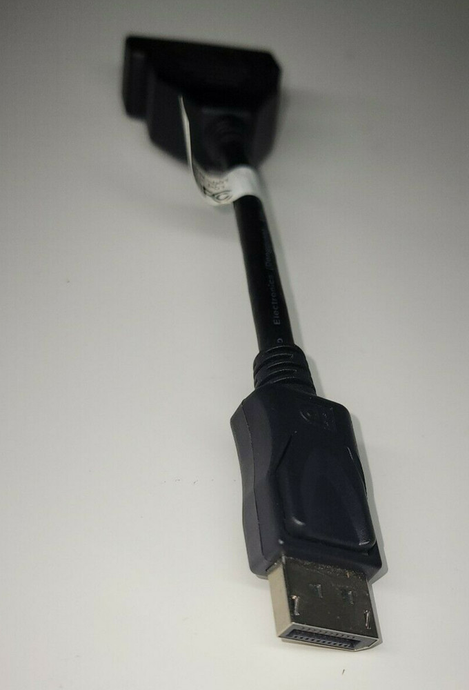 HP DisplayPort to DVI Conversion Cable - 7.5" , Universal, Black