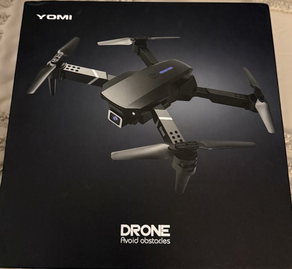 YOMI LF620 Foldable Quadcopter Drone w/ Camera, Obstacle Avoidance Gray