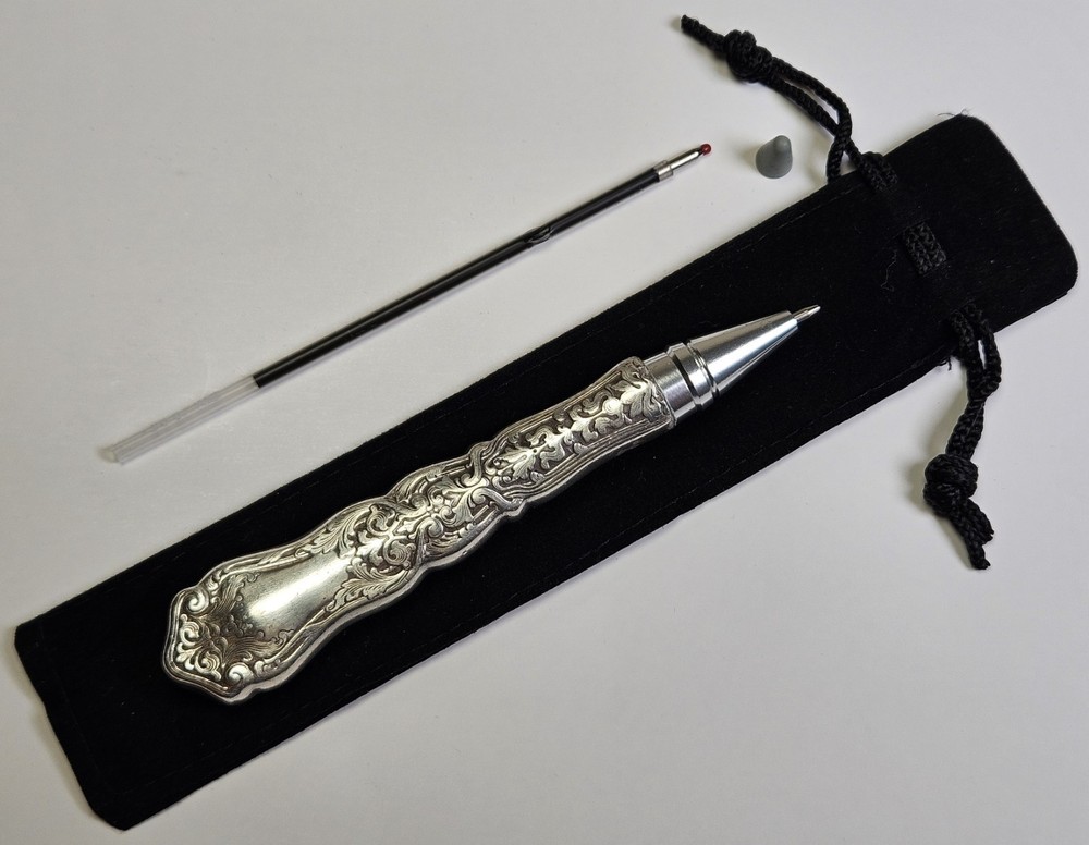 HANDCRAFTED SILVERWARE PEN (Refillable) 12 STYLES AVAILABLE - U-Pick
