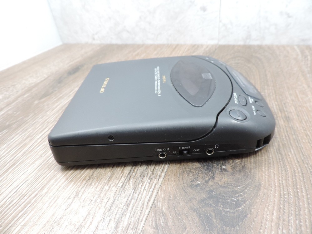 Optimus Portable Compact Disc Player CD-3380 Tested Works