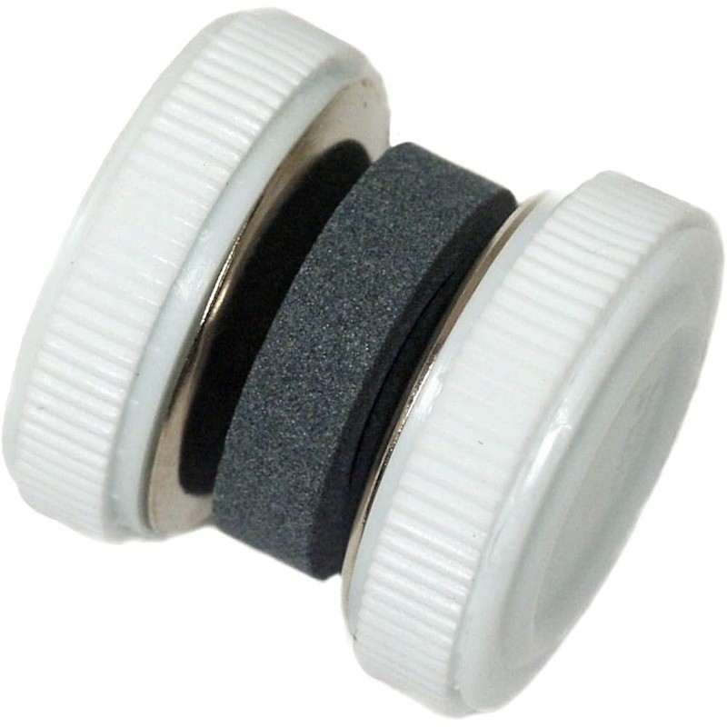 Compact Ceramic Knife Sharpener Fine Grit Roller Effortless Tool Kitchen New