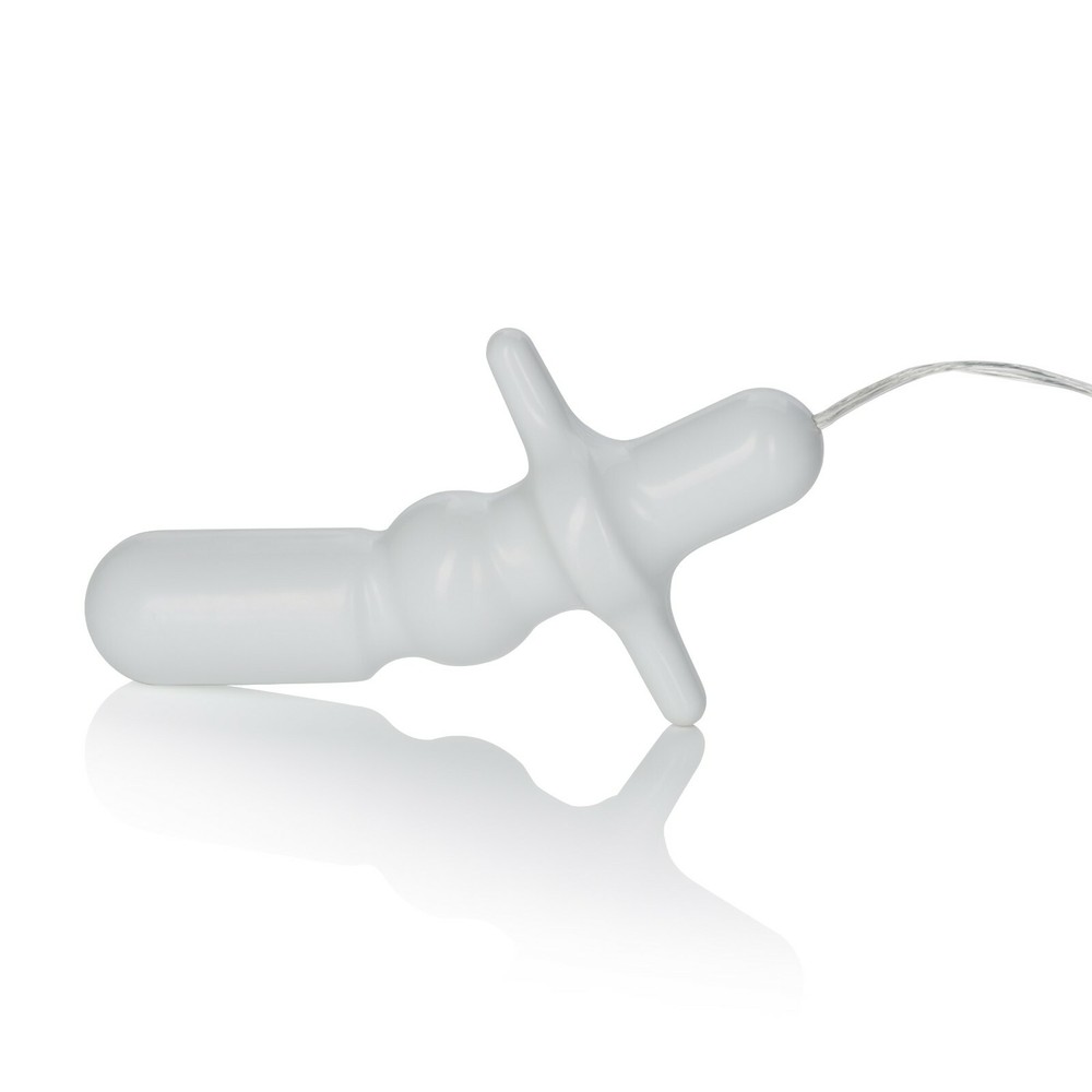 CalExotics Pocket Exotics Ivory Anal-T Vibrator Butt Plug Vibe