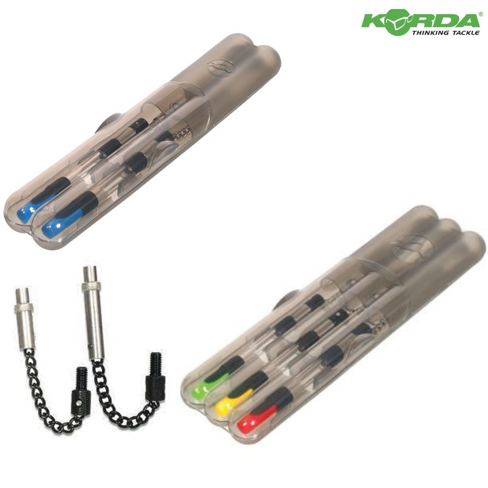 Korda Stowaway Case 2-3 Rods,  Short Extension & Black Chain Indicator System