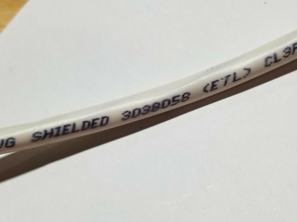Southwire Genesis 3217 18/8C Plenum Shielded Security/Control Cable White /50ft