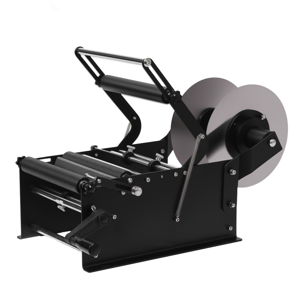 Adjustable Label Printer Packing Machine with Handle for Cans and Bottles