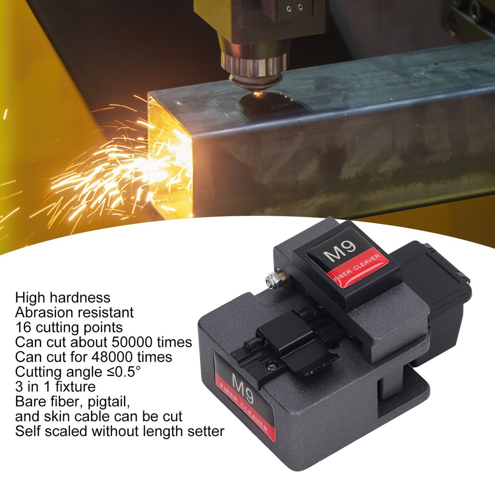 ˇFiber Optic Cleaver Full Automatic High Accuracy Low Loss Lightweight FTTH⭐