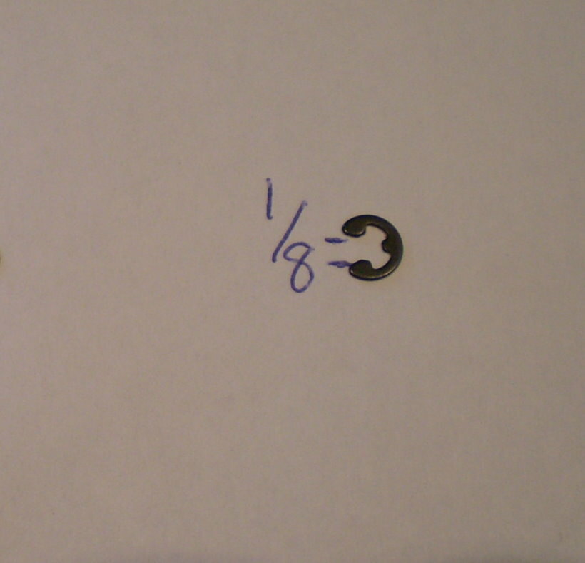 4 Piece E-CLIP 1/8