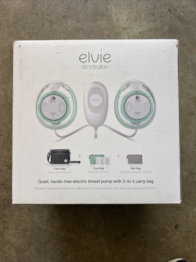 Elvie Stride Plus Double Electric Breast Pump